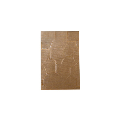 Vidro de padrão Karatachi de bronze de 4 mm e 5 mm com estrutura sólida em inventário pronto