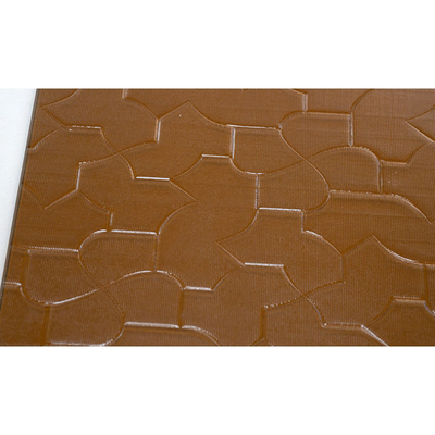 Vidro de padrão Karatachi de bronze de 4 mm e 5 mm com estrutura sólida em inventário pronto