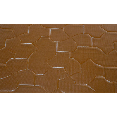 Vidro de padrão Karatachi de bronze de 4 mm e 5 mm com estrutura sólida em inventário pronto