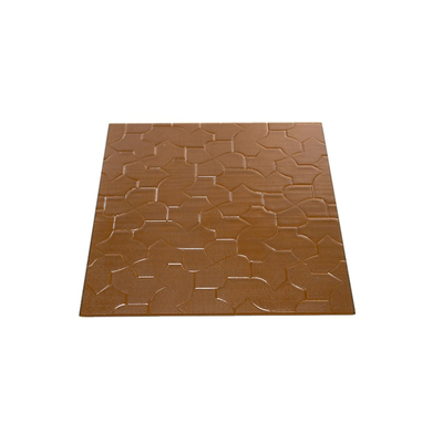 Vidro de padrão Karatachi de bronze de 4 mm e 5 mm com estrutura sólida em inventário pronto