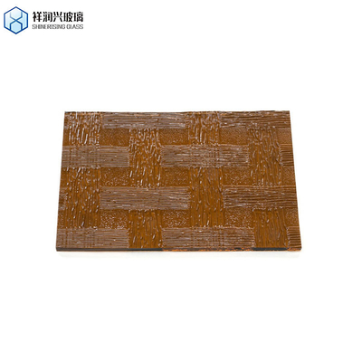 6 mm 5 mm Bronce cinza Moru folha de vidro padronizada com vidro flutuante Dureza de Mohs 8