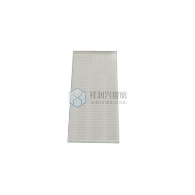 Custom Design Rombo padrão texturizado de vidro demanda camadas e espessura para superior