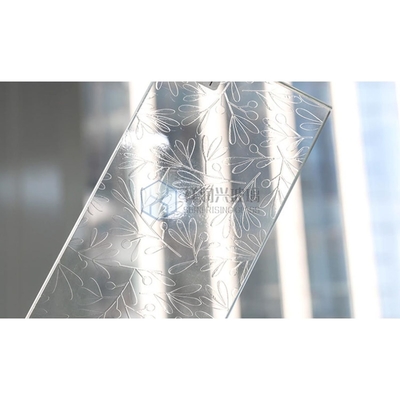 Lâmina polida 5mm 10mm 12mm Ultra-Claridade Moru Vidro padronizado Fluted Vidro endurecido