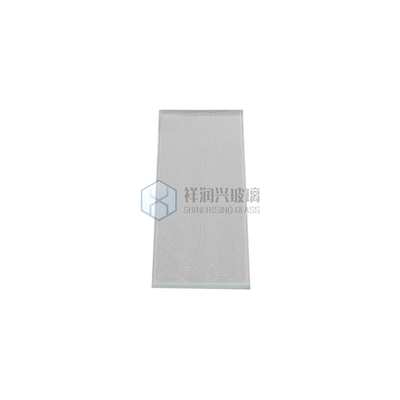 Lâmina polida 5mm 10mm 12mm Ultra-Claridade Moru Vidro padronizado Fluted Vidro endurecido
