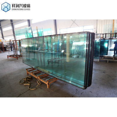Painel de vidro de ferro temperado de 10 mm e 12 mm com certificado SGS e espessura personalizada