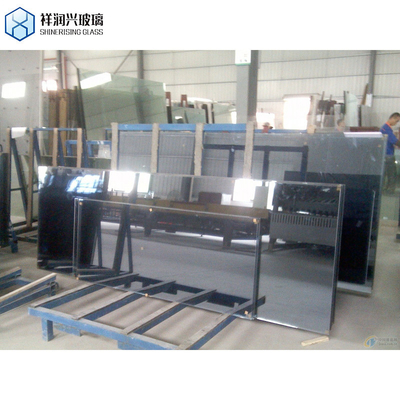 Painel de vidro de ferro temperado de 10 mm e 12 mm com certificado SGS e espessura personalizada