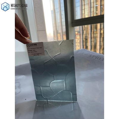 Vidro de textura pintado decorativo personalizado para corte fácil e vidro colorido Tiffany