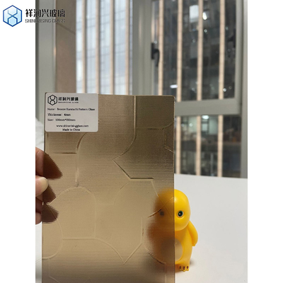 Estrutura sólida 4mm 5mm 6mm 8mm 10mm 12mm Acid Gravated Glass Sheet Satin Frosted Glass Door