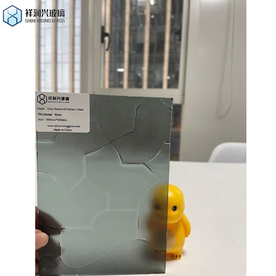 5mm 8mm 10mm vidro reforçado de nervuras personalizado para suas especificações de arquitetura