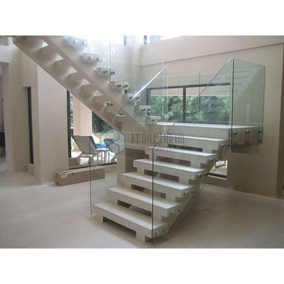 Balustrade de vidro laminado de 8 mm, 10 mm e 12 mm com 5 anos de serviço pós-venda