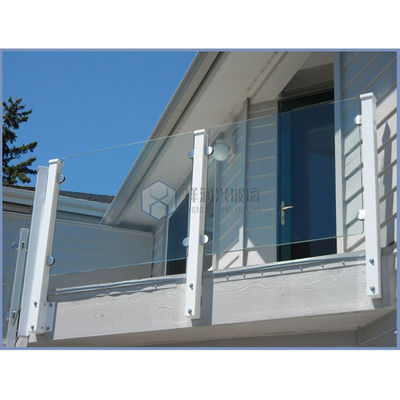 Balustrade de vidro laminado de 8 mm, 10 mm e 12 mm com 5 anos de serviço pós-venda