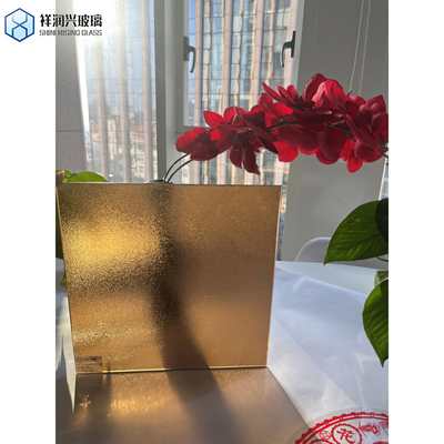 3mm 4mm 5mm 6mm Nashiji transparente com padrão de vidro em relevo CP-TP para parede da cozinha