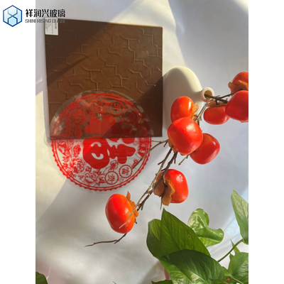 Vidro transparente com padrão/vidro laminado/vidro figurado Pedido personalizado de decoração