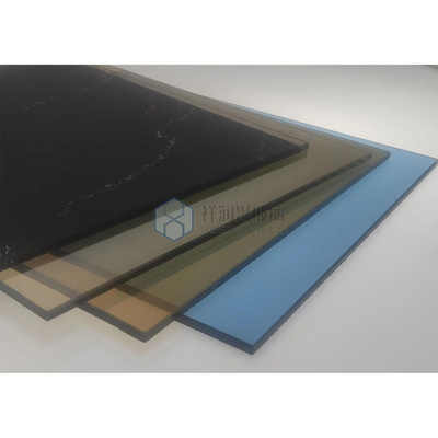 2 mm a 12 mm vidro temperado claro para construção personalizado para suas especificações