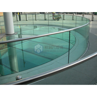 Certificado aprovado 8 mm 10 mm 12 mm espessura vidro temperado para construção transparente
