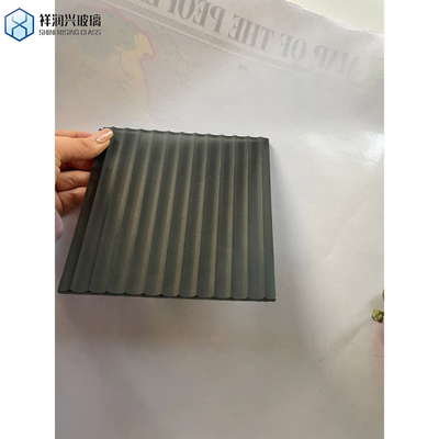 Flat Kiln Cast Tinted Tempered Glass Panel Decorative Glass in Multi Patterns Shapes (Vídeo de vidro temperado colorido)