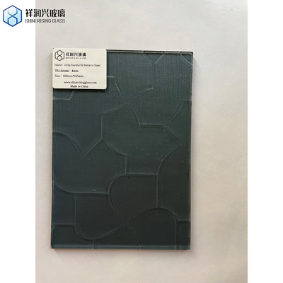 Vidro de arte laminado temperado personalizado para projetos modernos de parede divisória de escritório
