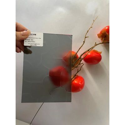 Customize padrão vidro temperado para divisória interior estrutura sólida design com fio