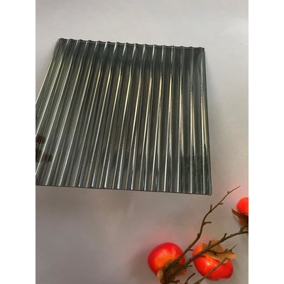 Customize padrão vidro temperado para divisória interior estrutura sólida design com fio