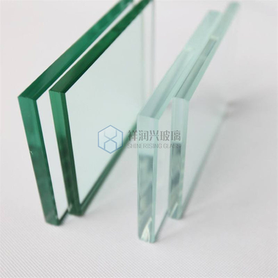 Vidro flutuante bronze azul cinza verde tintado cortado em tamanho 3 mm-12 mm com técnica laminada