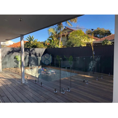 Vidro flutuante bronze azul cinza verde tintado cortado em tamanho 3 mm-12 mm com técnica laminada