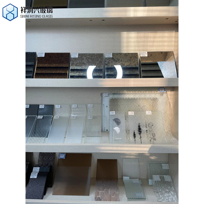 Vidro Moru flutuante/vidro figurado com padrão para construção em Ggg Cristal vidro de janela transparente