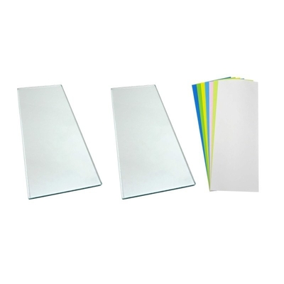 Escalão de vidro laminado e flutuante retangular com tecnologia de trabalho de borda polida plana