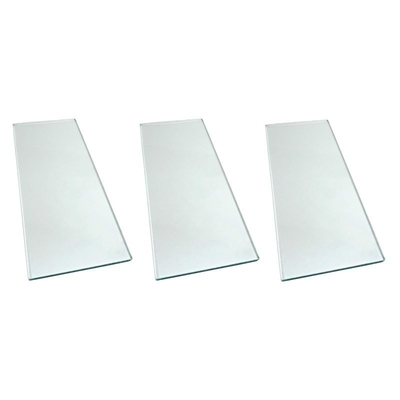 Escalão de vidro laminado e flutuante retangular com tecnologia de trabalho de borda polida plana