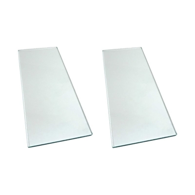 Escalão de vidro laminado e flutuante retangular com tecnologia de trabalho de borda polida plana