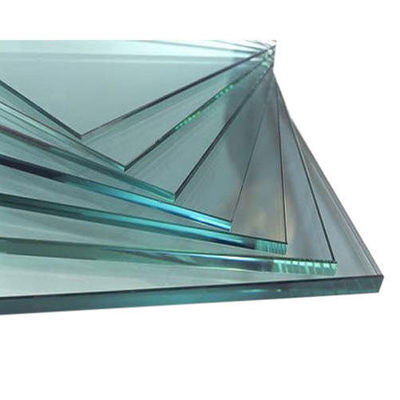 Vidro temperado transparente de 10 mm com borda polida plana