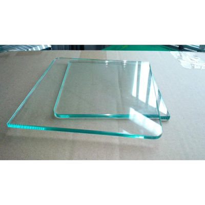 Vidro temperado transparente de 10 mm com borda polida plana