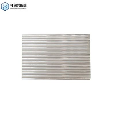 Vidro de estrutura sólida para design de interiores em padrão de construção laminado