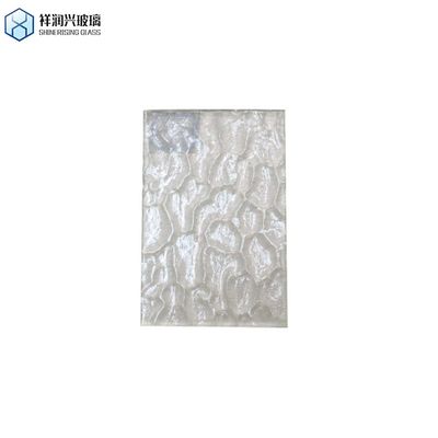 Vidro de estrutura sólida para design de interiores em padrão de construção laminado