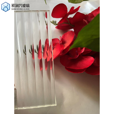 3mm-8mm Clear Flutelite-S Decorative Embossed Pattern Glass para Windows CP-TP perfeito