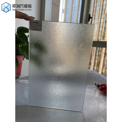 Vidro laminado de divisória de ferro redondo de ranhuras de vidro de vidro rebocado de vidro padronizado para 5
