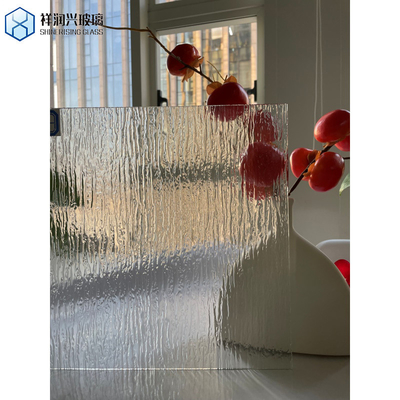 Personalização 8mm 10mm 12mm Figure Glass Tempered Pattern Glass Begonia