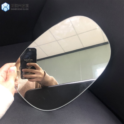 Vidro de espelho de prata redondo personalizado durável para fabricação de banheiros em Qingdao