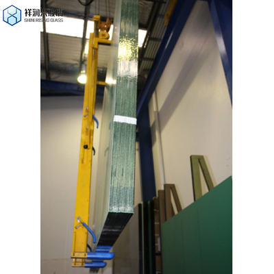 Vidro laminado de cor marrom-dourada flutuante 6,38 mm claro PVB Low-E flutuante 8,76 mm para móveis