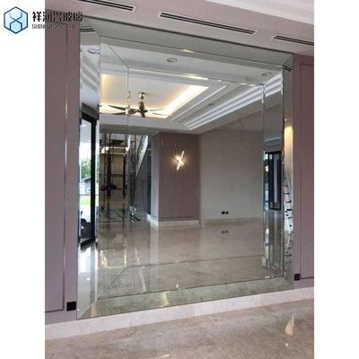 1 mm-6 mm Royal Blue Double Coated Clear Aluminum Aluminum Mirror Glass Sheet (Lança de vidro de espelho de alumínio transparente)