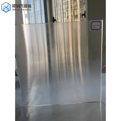 Produto principal 5 mm 8 mm 10 mm Vidro revestido por nervuras de ranhuras redondas endurecidas de ferro baixo para divisórias