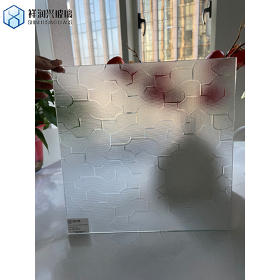 3mm 4mm 5mm 6mm Padrão de vidro claro Figura de vidro laminado Cor Tipo de vidro Sólido Cor Claro