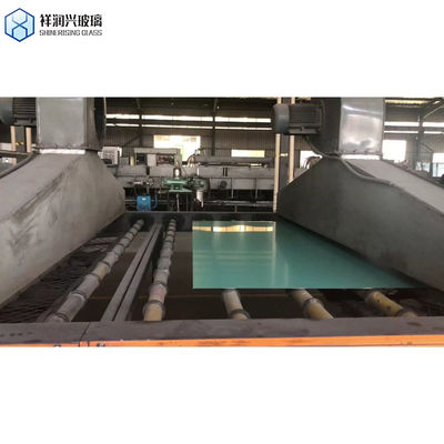 Vidro de bronze simples Vidro de bronze escuro Vidro tintado para edifícios Vidro laminado temperado