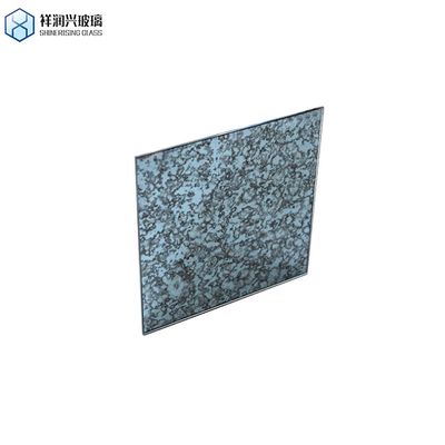 Mini Design Antigo Espelho de Vidro Mosaico de Banho Telha de Parede com Material de Quadro de Vidro