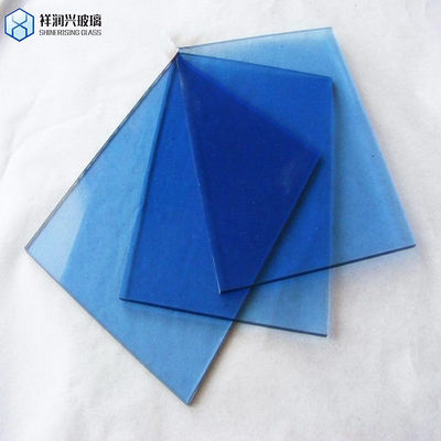 Chapas de vidro flutuante tintadas com certificado ISO e bordas polidas planas