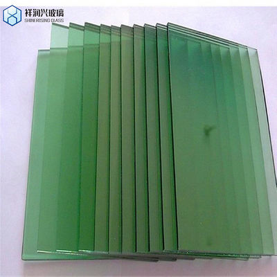 Chapas de vidro flutuante tintadas com certificado ISO e bordas polidas planas