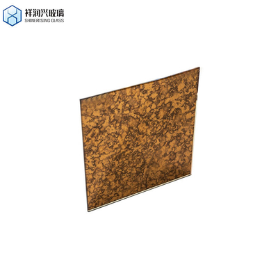 Flat Polished Edge Work Antique Mirror Glass Sheets 5mm6mm para decoração de casa moderna SGS