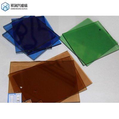 Vidro de janela de construção reflector de cor clara 4mm5mm6mm para construção de janelas