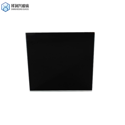 Painel de espelhos de vidro retangular colorido com material de armação de bronze e ouro competitivo
