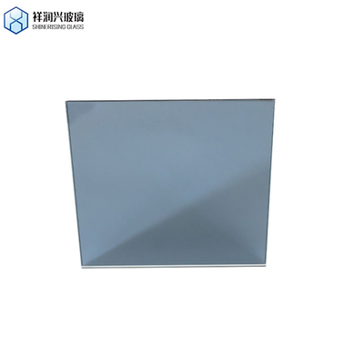 Painel de espelhos de vidro retangular colorido com material de armação de bronze e ouro competitivo