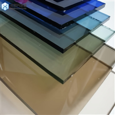 Vidro Tintado em Bronze Plano 4mm Sice 3mm 12mm com Certificado de Venda de Vidro Tintado Float